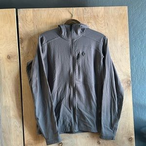 Black Diamond Base Layer Hoodie - Men’s Large